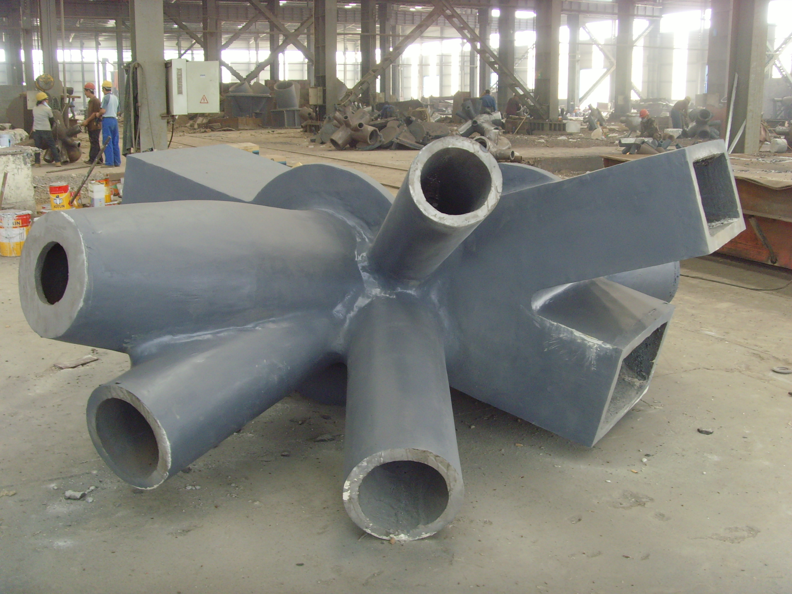 怎樣讓鋼結構節(jié)點表面光滑